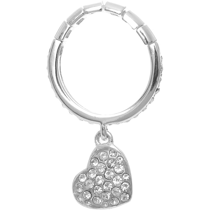 Guess Women's Alloy KeyRing with Zirconia