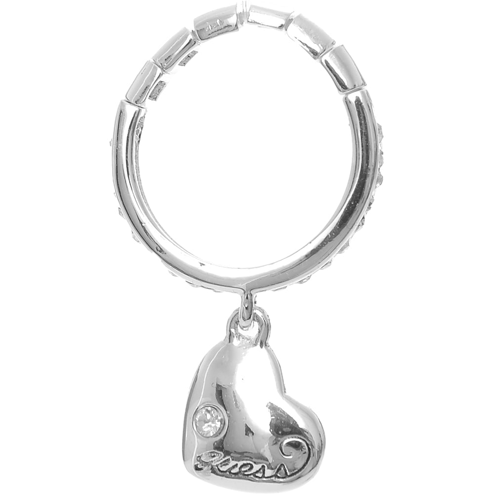 Guess Women's Alloy KeyRing with Zirconia