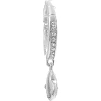 Guess Women's Alloy KeyRing with Zirconia