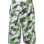 Mens Kenzo Camo Print Cargo Shorts in Green