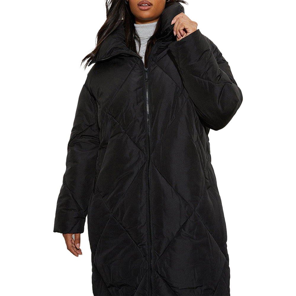 Dorothy Perkins Womens Funnel Neck Puffer Coat