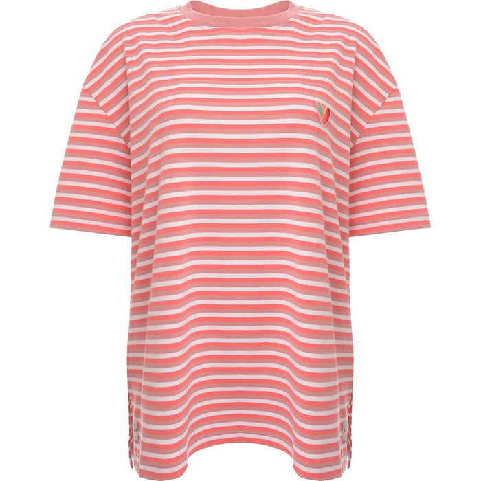 Paul Smith Womens Top Relaxed Stripe in Pink