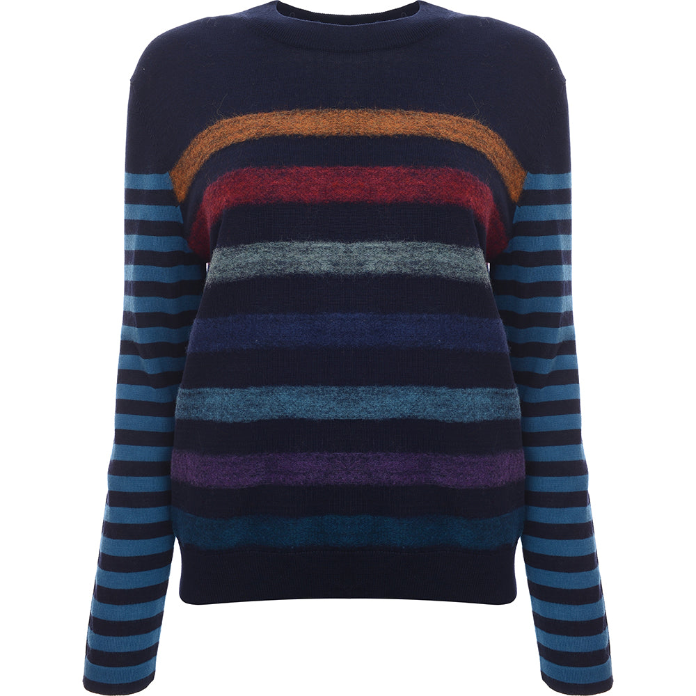 Paul Smith Womens Knitted Jumper in Navy