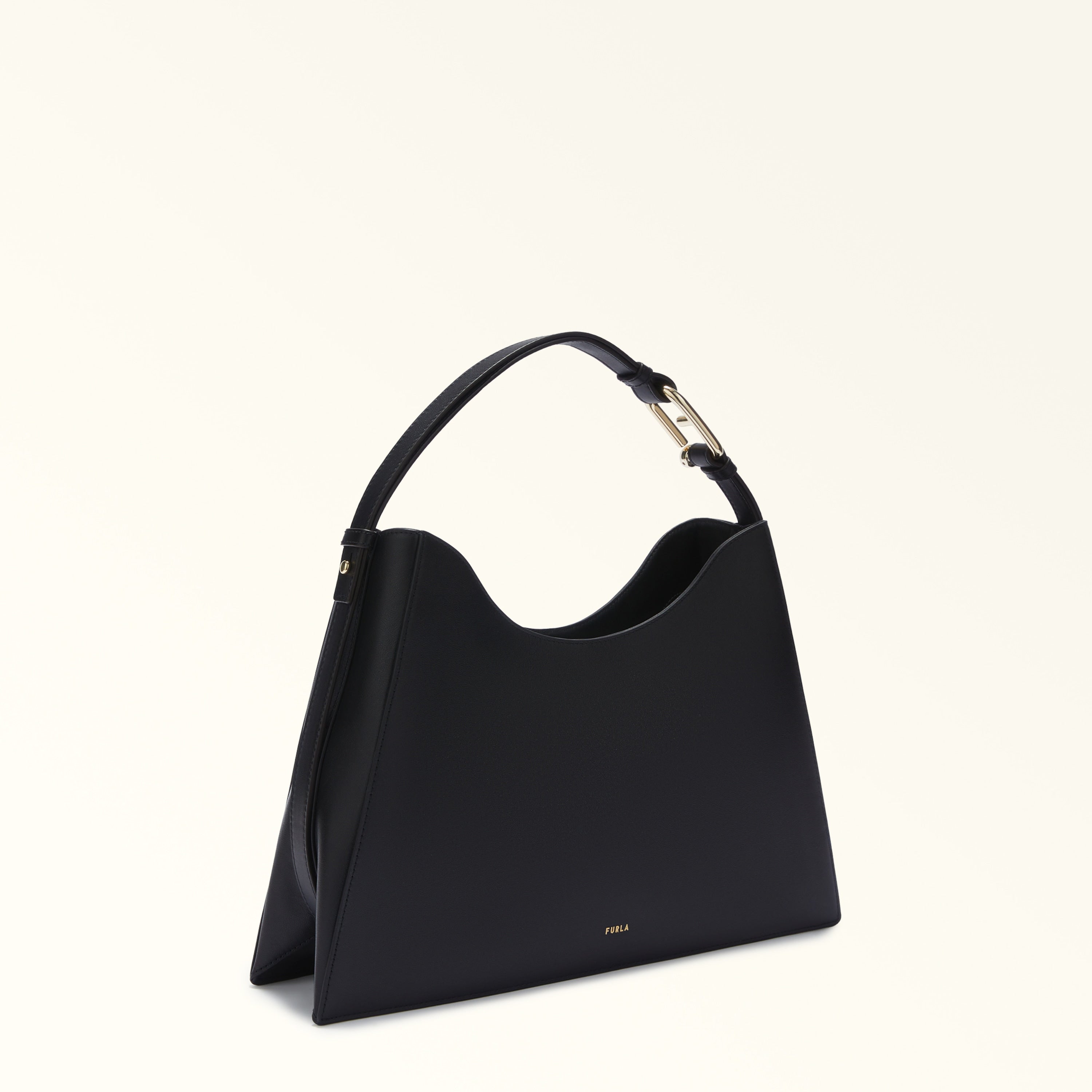 FURLA NUVOLA L HOBO IN BLACK