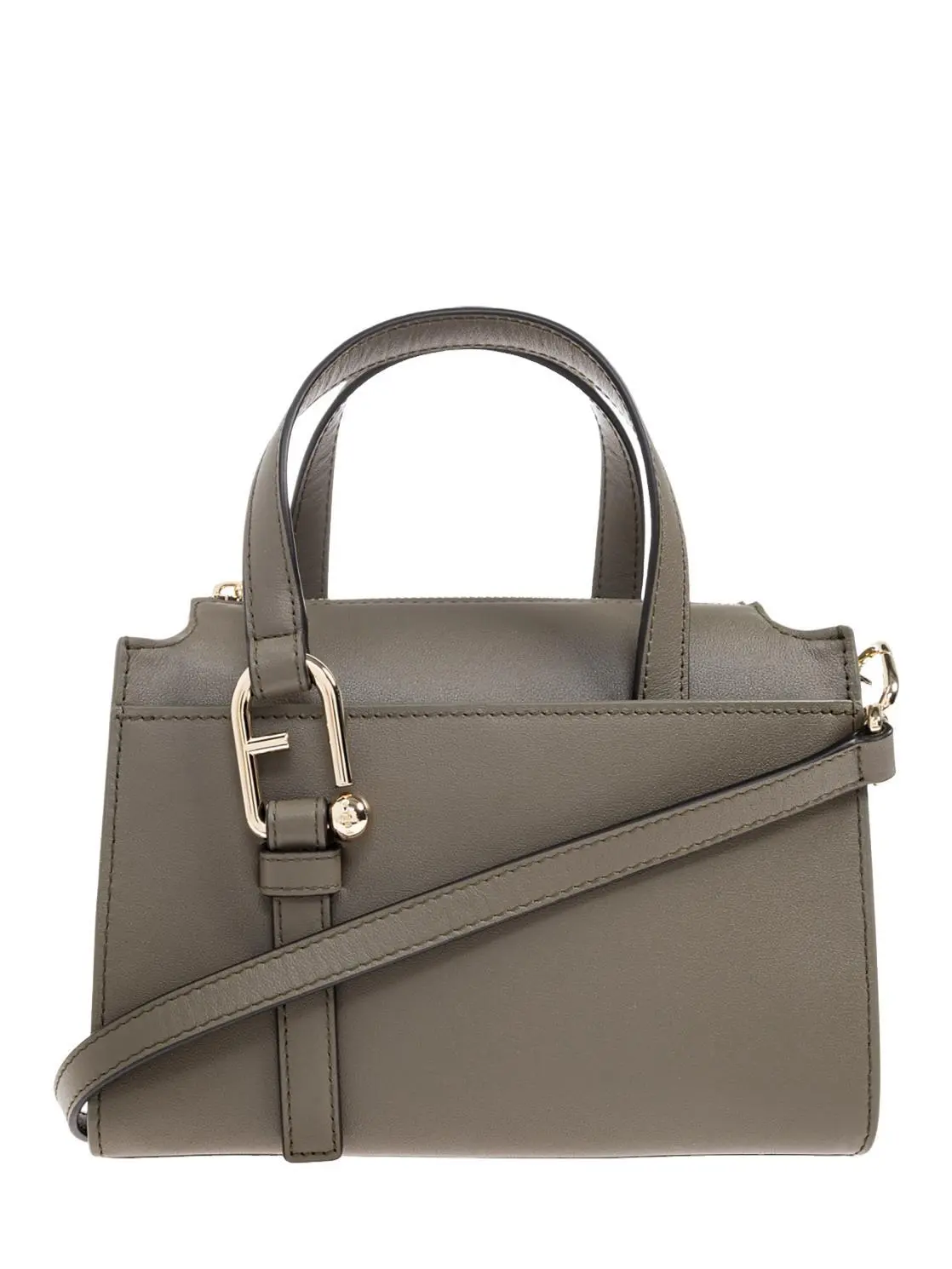 FURLA NUVOLA S BOSTON BAG IN SAGE