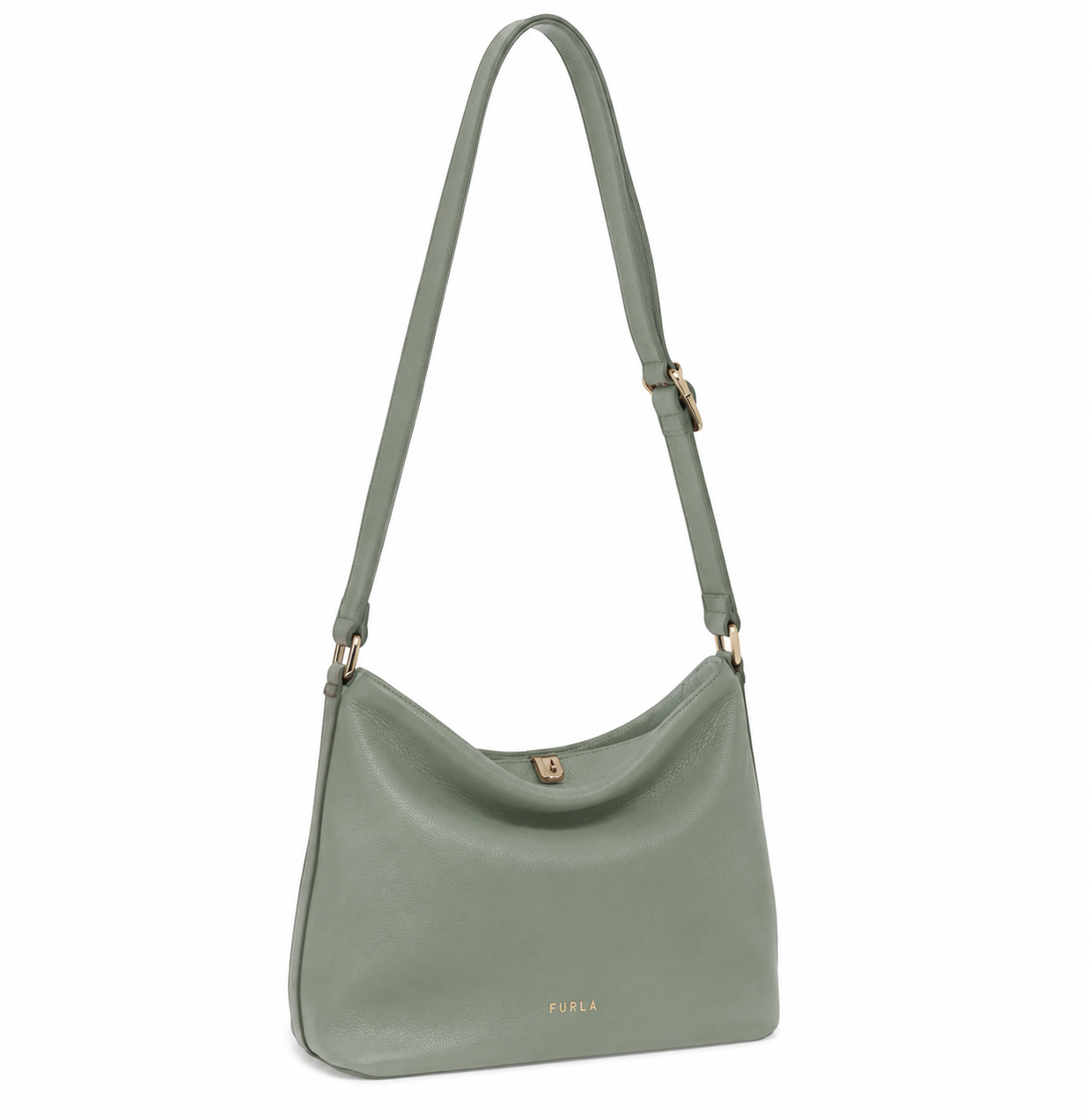 DANAE S SOFT HOBO IN AGAVE