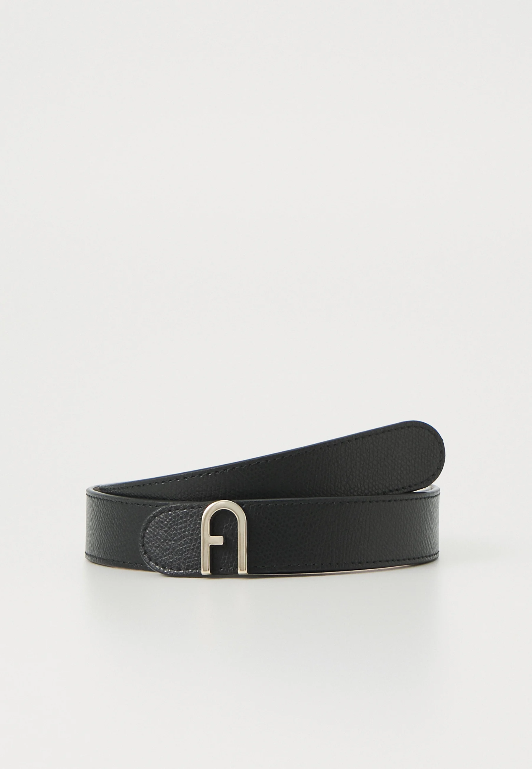 FURLA FLOW BELT REVERSIBLE IN BLACK & BALLERINA