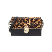 ECLISSE MINI CROSSBODY IN TONI DESERTO & BLACK
