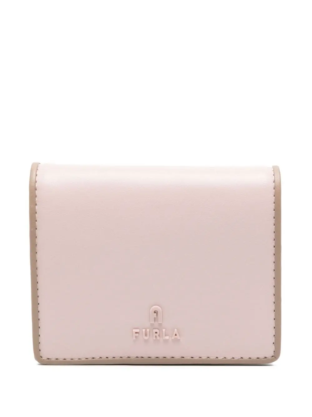 FURLA CAMELIA S COMPACT WALLET  IN COROLLA & GREY