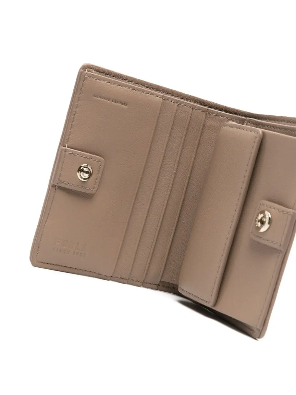 FURLA CAMELIA S COMPACT WALLET  IN COROLLA & GREY