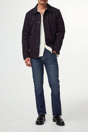 NN.07 Johnny 1839 men's straight fit long jeans in blue denim