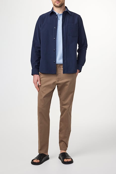 NN.07 Theo chino brown regular fit trousers