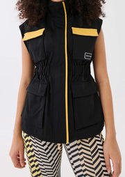PE Nation Womens Aurora Jacket in Black