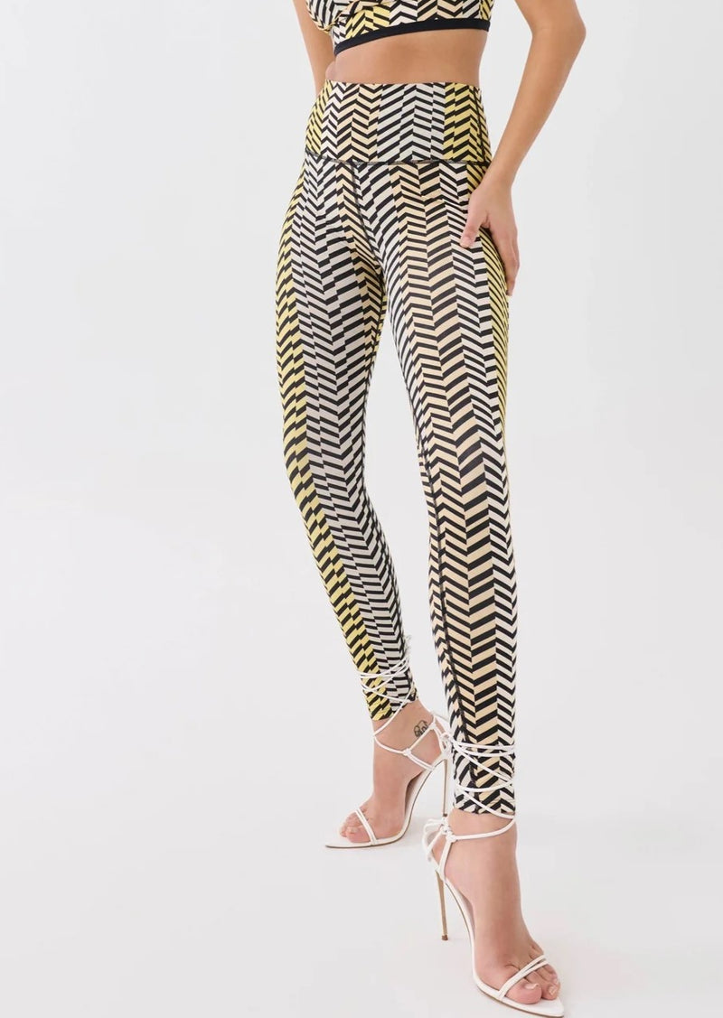 PE Nation Womens Abstraction Legging in Print