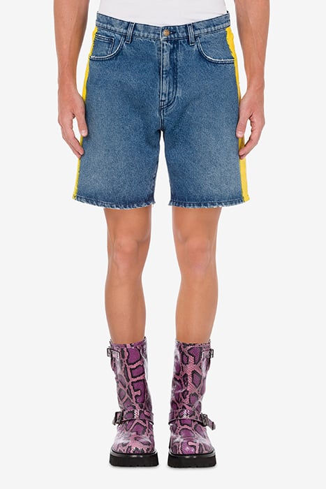 Moschino Denim Bermuda Shorts in Blue