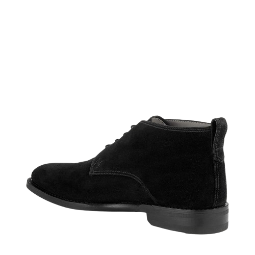 Bally Mens Lace Up Bootie in Black