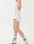 PE Nation Womens Backswing Dress in White