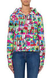 Moschino Comics Cotton Sweatshirt in Multicolour