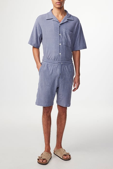 NN.07 Warren 3370 loose shorts in Stone Blue