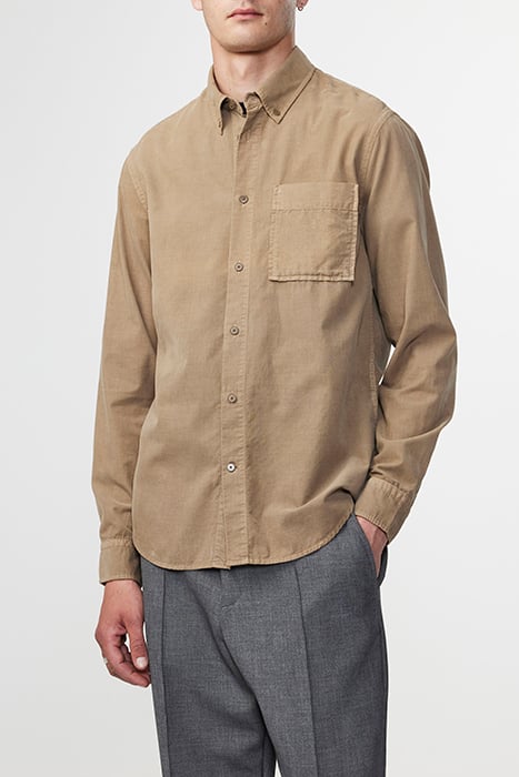 NN.07 Arne bd 5082 casual shirt regular fit in shitake