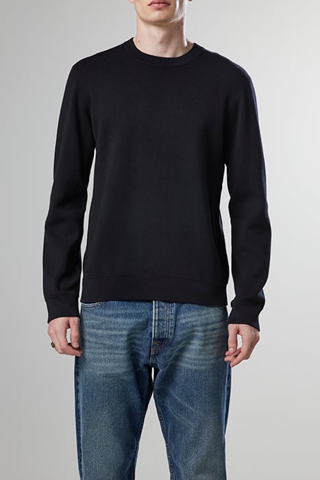 NN.07 Luis 6430 slim fit sweat crew neck pullover in black
