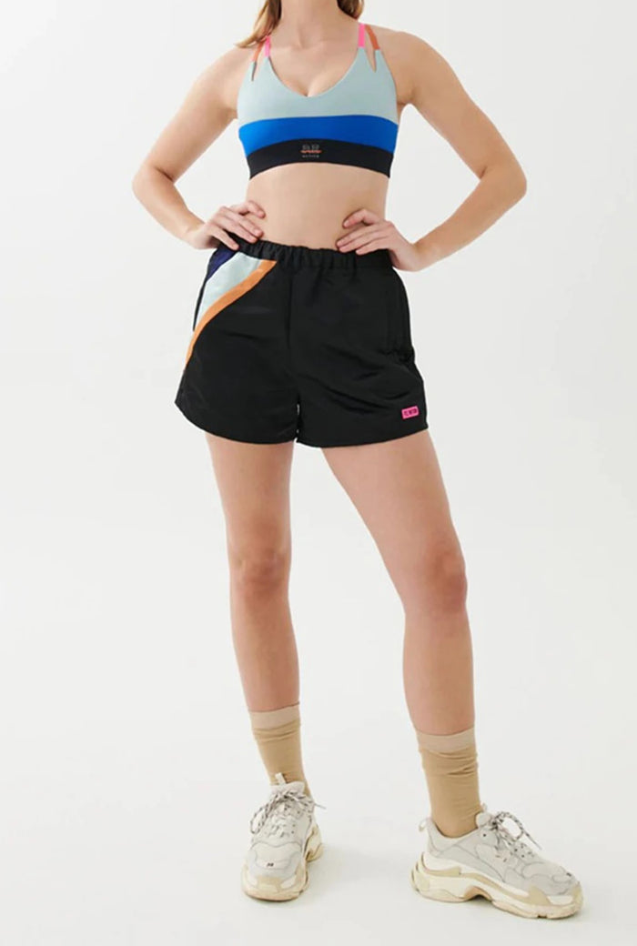 PE Nation Womens High Dive Short in Black