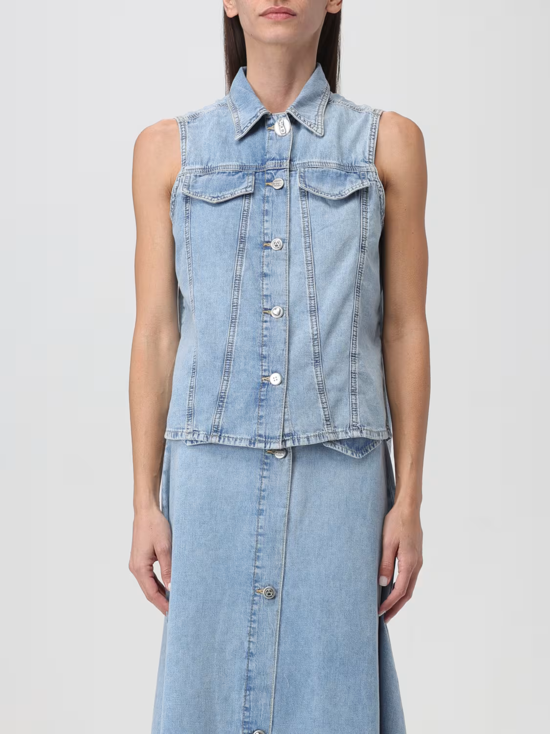 Moschino Cotton Shirt in Blue
