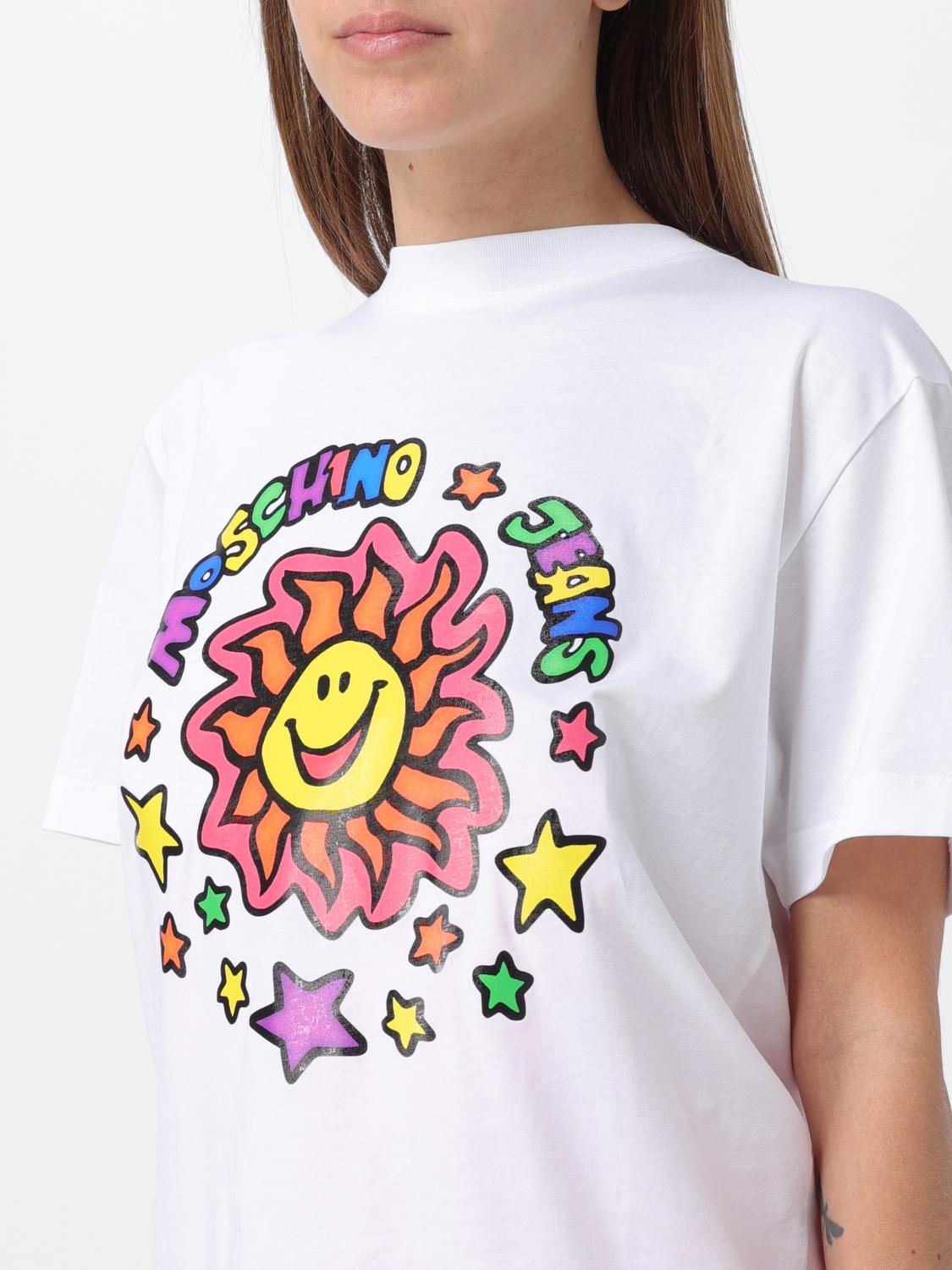 Moschino Cotton T-Shirt in White