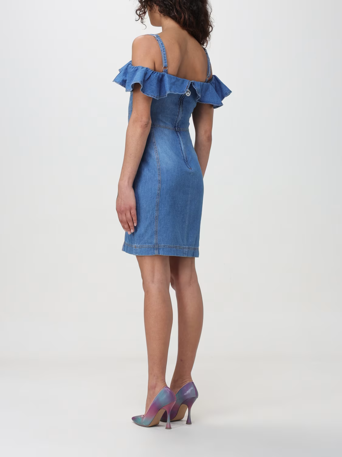 Moschino Denim Dress in Blue