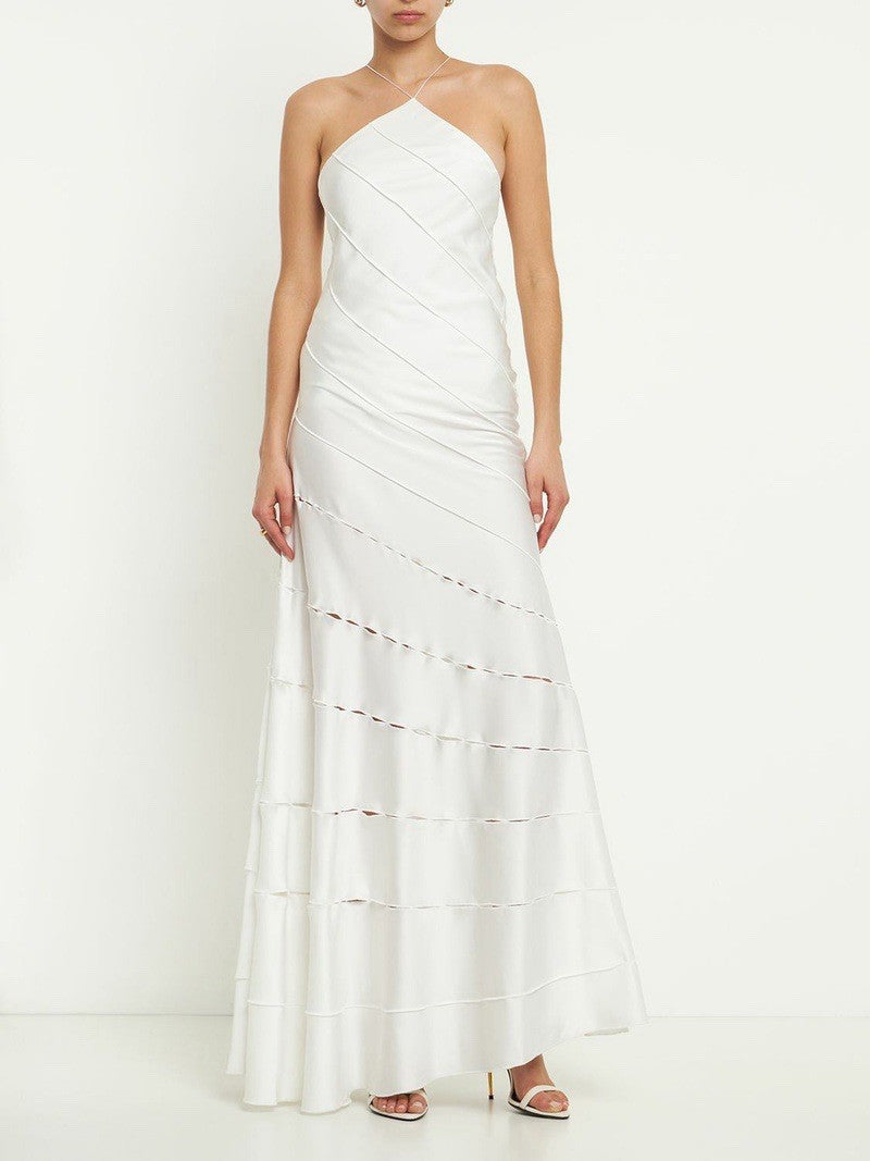 Womens 16 Arlington Evening Gown in White