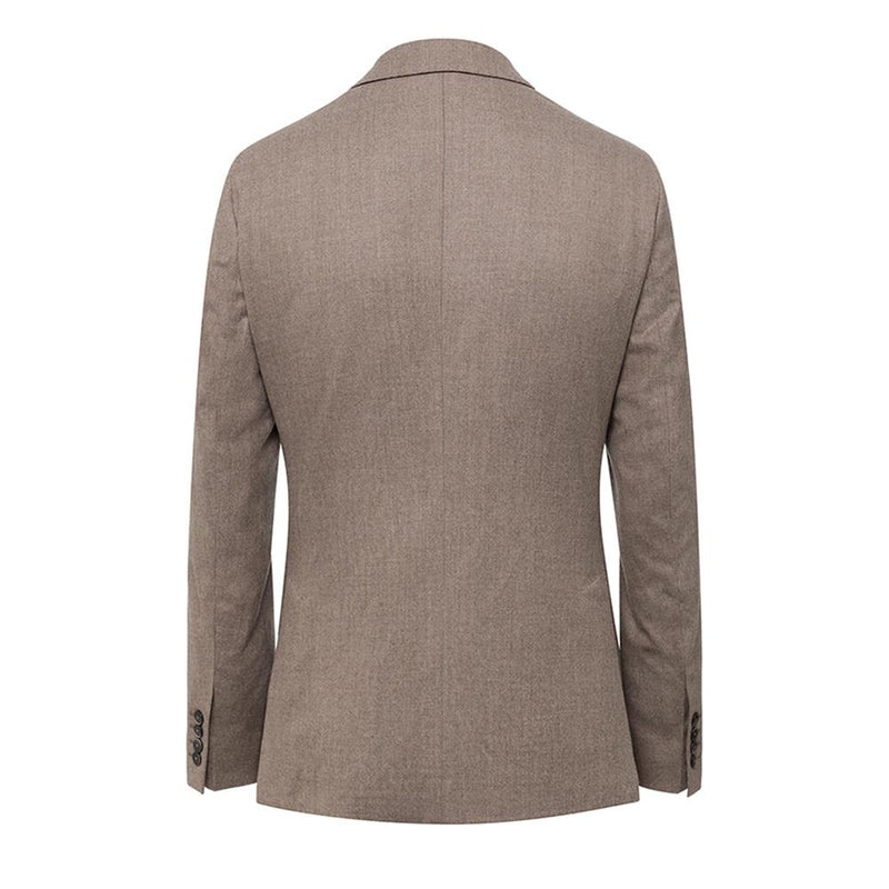 Men's Hackett, Performance Flannel EP Jacket in Beige