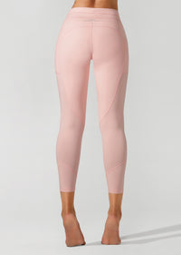 Lorna Jane All Day Booty Ankle Biter Tight in Dark Dusty Pink