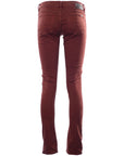 G Star Womens 3301 bordeaux Jeans in Red