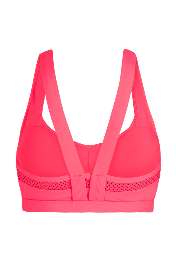 Lorna Jane Maddie Sports Bra in Dragon Fruit