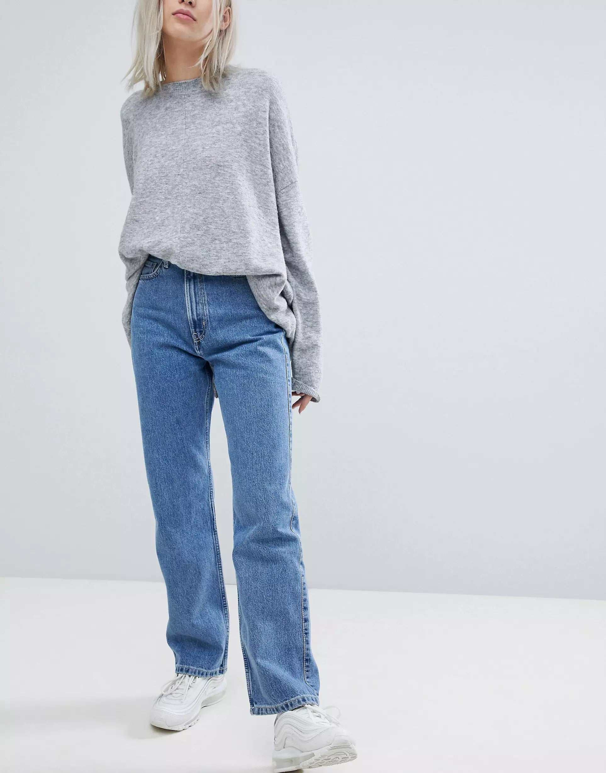 Weekday Rowe Super High Waist Straight