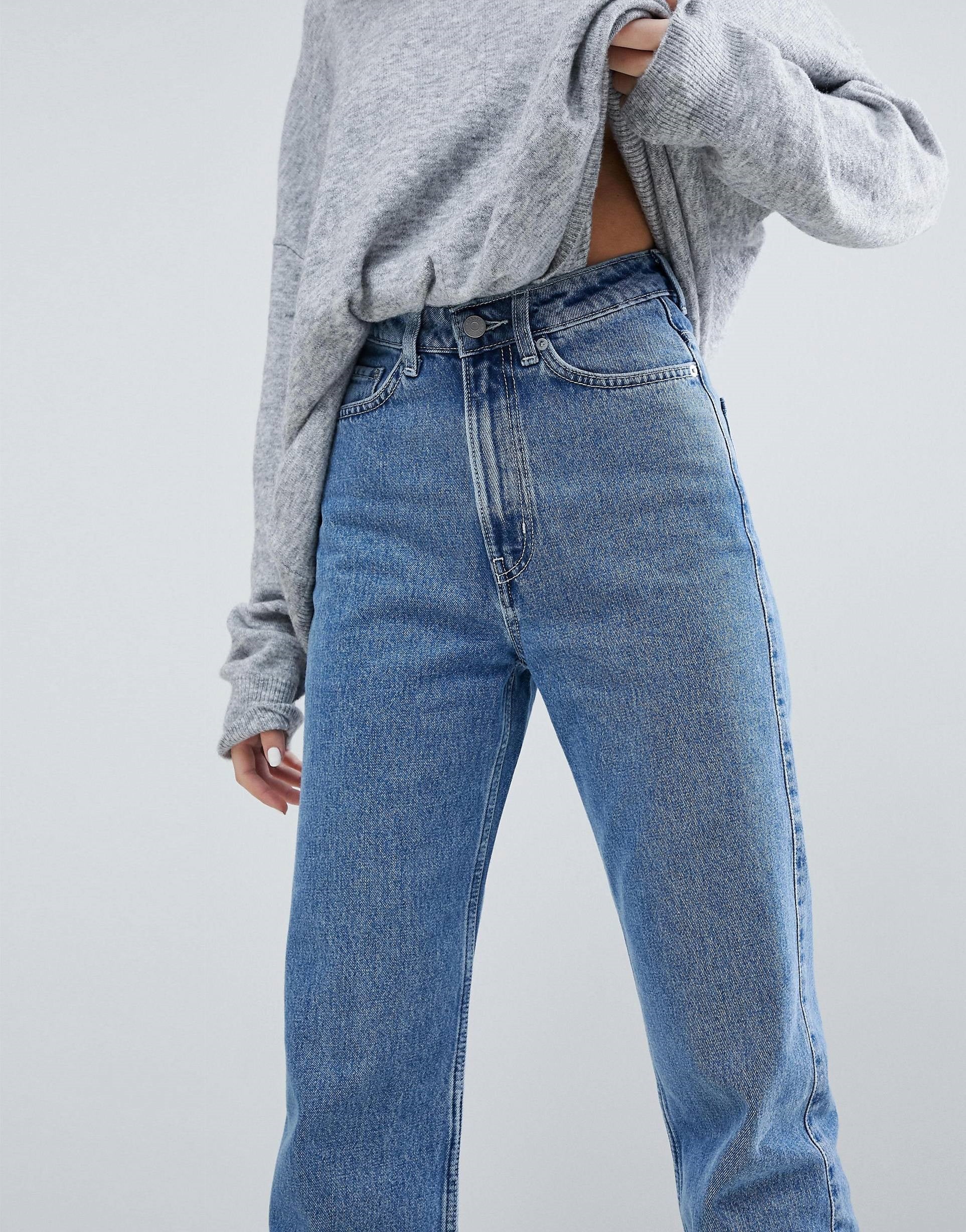 Weekday Rowe Super High Waist Straight