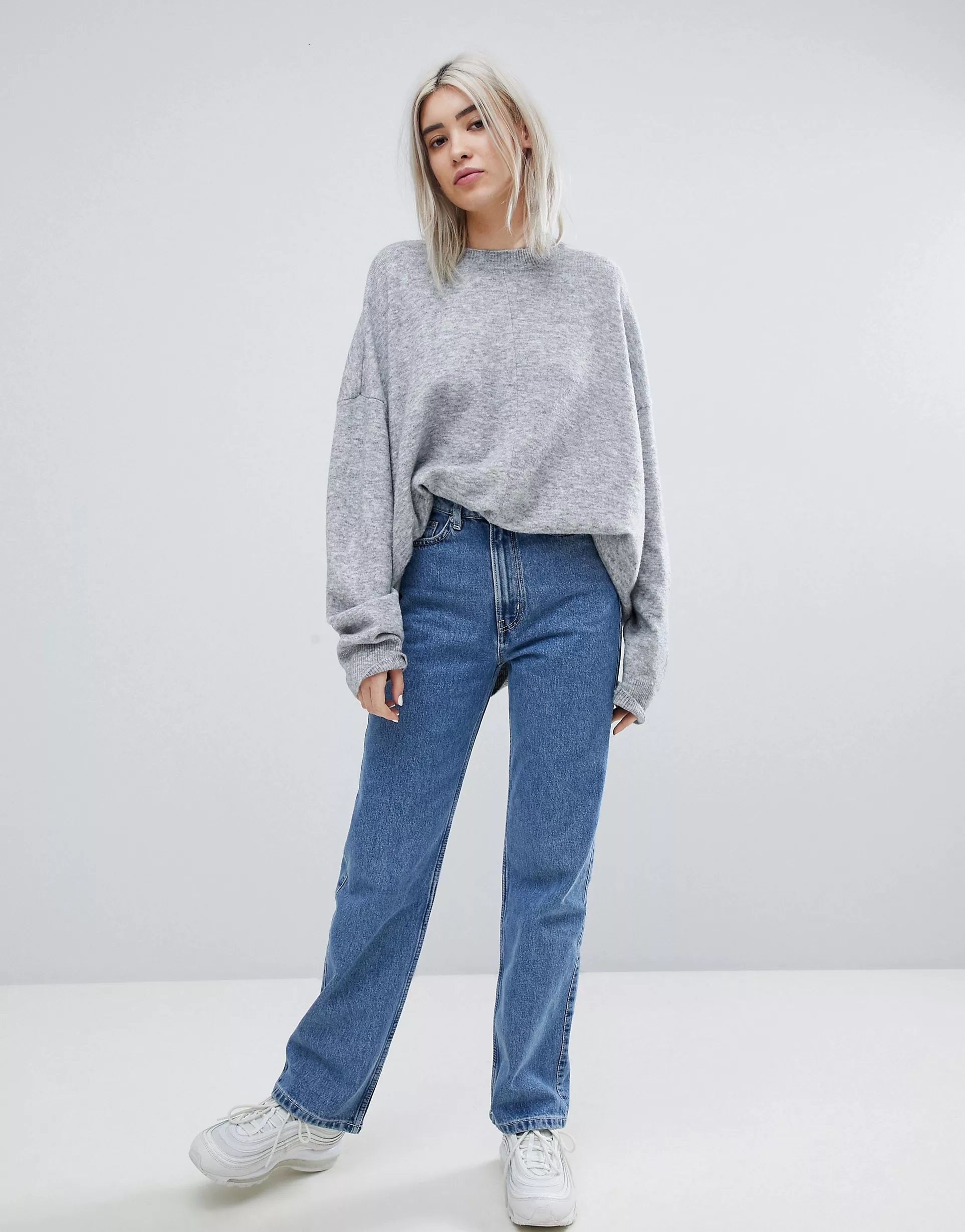 Weekday Rowe Super High Waist Straight