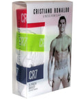 Cr7 Mens 3 Pack Brief in Multicoloured