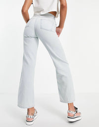 Lost Ink Relaxed Fit Wide Leg Jeans