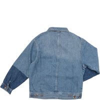 Womens Superdry Denim Worker Jacket In Blue