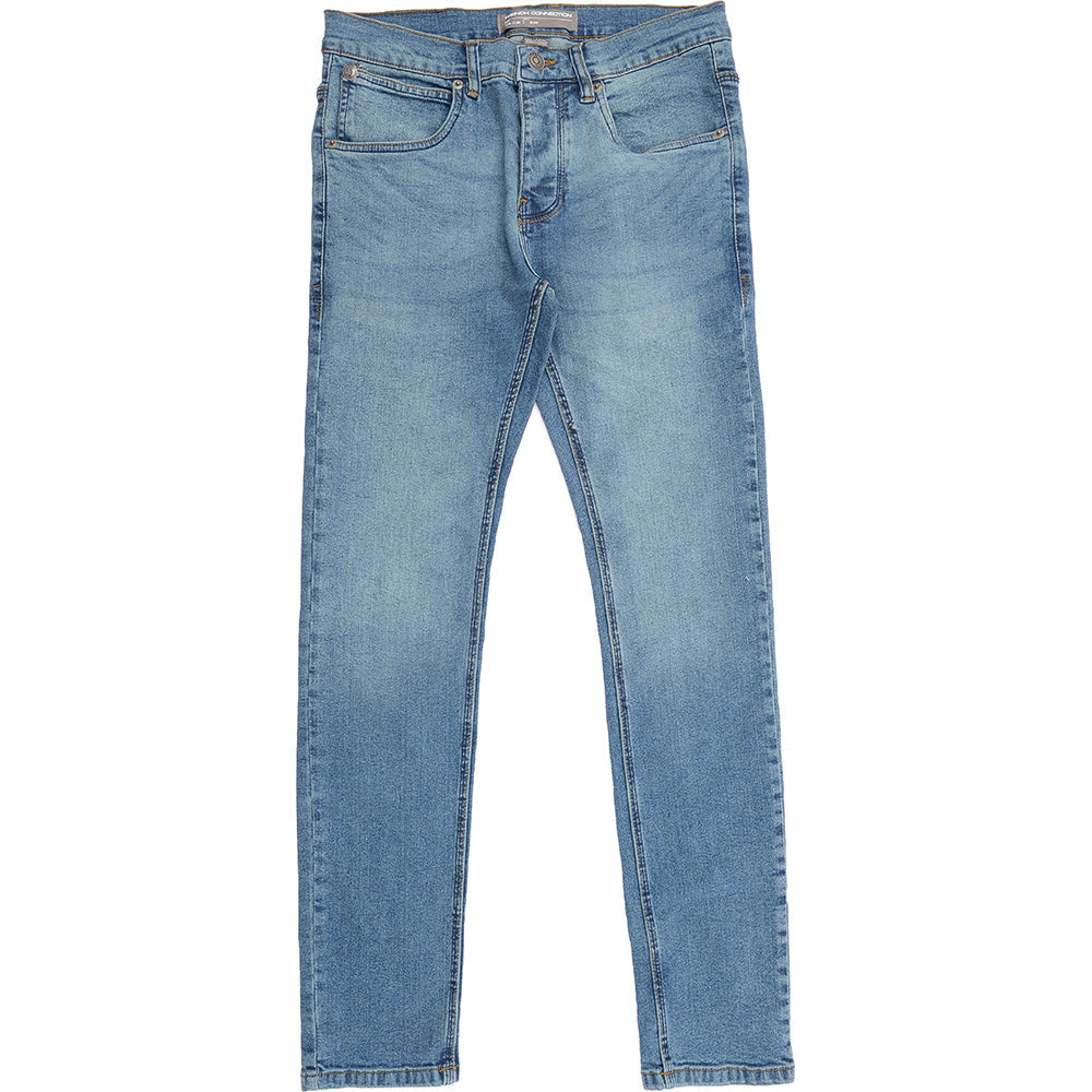 Mens French Connection Skinny Stretch Jeans In Blue