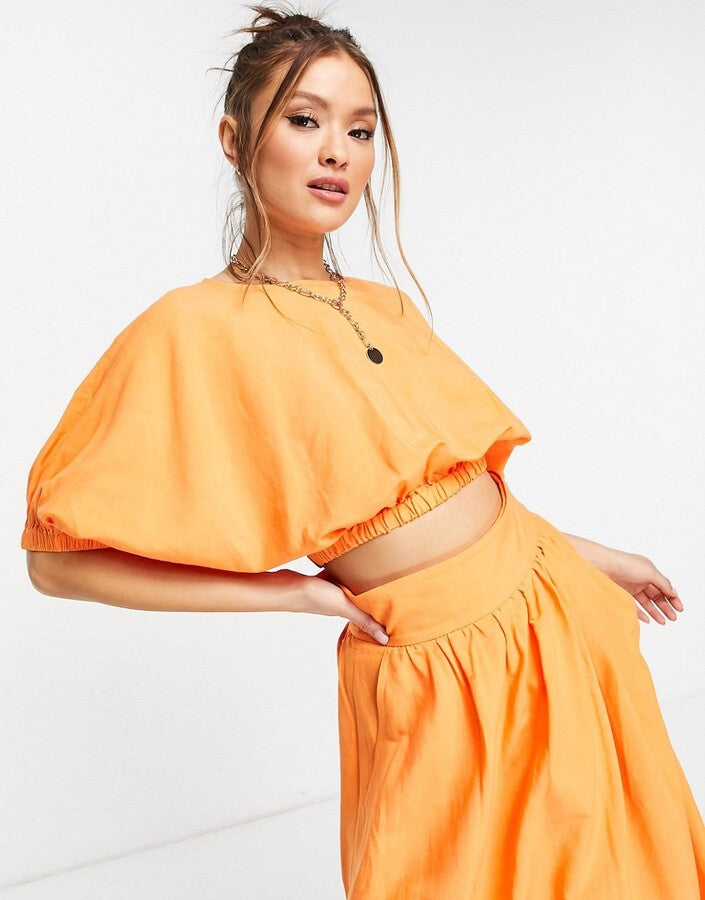& Other Stories Eco Co-Ord Crop Top