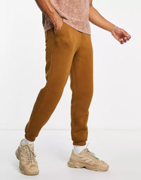 Jack & Jones Originals Cuffed Joggers In Tan