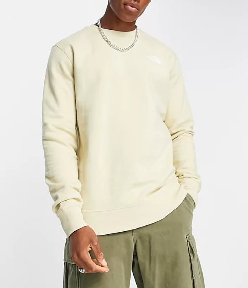 Simple crewneck sale sweatshirt