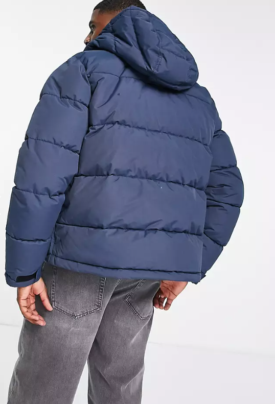 Dickies Mens Glacier View Puffer Jacket In Navy