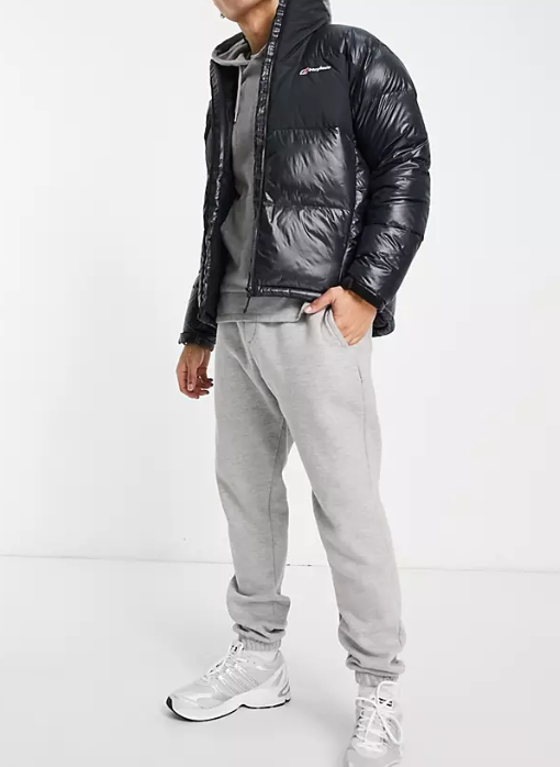 Berghaus Mens Arkos Reflect Water Resistant Down Puffer Jacket In Black