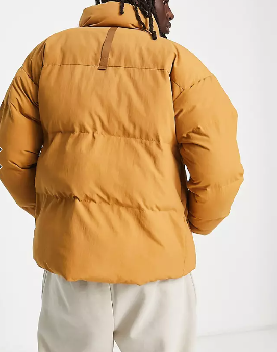 Puma Mens Downtown Padded Jacket In Tan Sale Lab UK