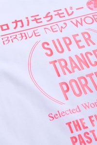 White 'Supertranceported' T-Shirt