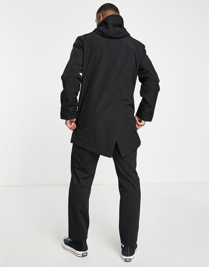 Lyle & Scott Mens Technical Parka In Black
