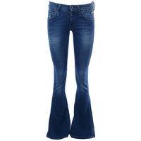 G Star Womens Heller Mid Rise Jeans in Blue